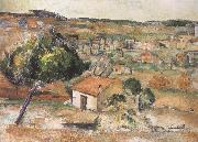 Paul Cezanne plain Provence oil painting artist